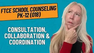 Practice Questions for Consultation, Collaboration & Coordination | FTCE School Counseling PK-12
