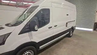 Ford Transit Custom and Mk8 Transit secured at our premises at HD94DS