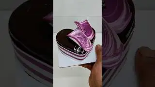 &hearts;️Colour Combination Heart Shape ❤️&zwj;🔥💞💯#shortvideo #viral #cake #trending #viralvideo