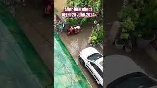 After Rain ☔️ in Delhi