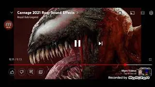 Carnage Roar Sound Effect