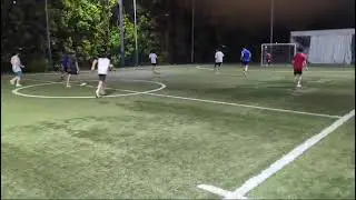Tipped a long range shot against the post.