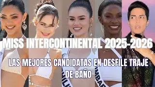 #MissIntercontinental ¿Quiénes fueron las mejores del Swimsuit Competition? 