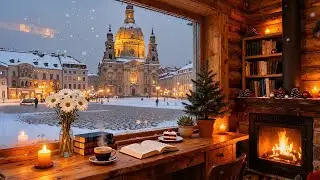 Warm Jazz in the Elegant Winter Cafe - Smooth Jazz Relaxing Music for Stress Relief