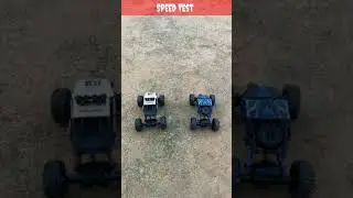 Blue Rock Crawler vs Gold Rock Crawler Speed Test