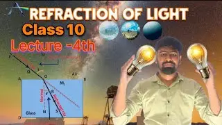 | Refraction Of Light 🕯️🕯️🕯️🕯️🚨| Class-10 | Lecture -4th | By- Amit Sir 