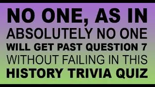 Test Your Knowledge with This Fun History and Trivia Quiz!