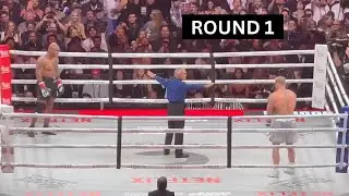 Jake Paul vs. Mike Tyson Fight - Round 1 | AT&T Stadium, Arlington TX