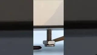 the process of installing bolt caps in narrow spaces using iron bolts #construction #popular #shorts