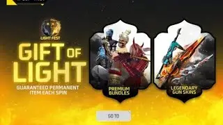GIFT OF LIGHT EVENT FREE FIRE 🔥 #freefire #freefireindia #freefiremax#giftoflightevent
