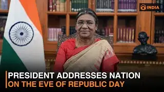 President addresses nation on the eve of Republic Day