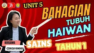SAINS | TAHUN 1 | BAHAGIAN TUBUH HAIWAN