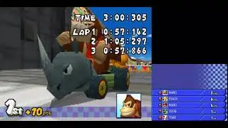 Flower Cup 50cc [3 Star Rank] Mario Kart DS