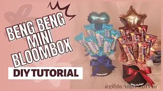 DIY Chocolate Mini Bloombox | Beng-beng Bloombox | Snack Giftbox | BirthdayGift ~giftbyAngel DIY 01