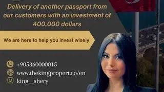 Citizenship of Turkey by investment in the king property in Istanbul .delivery the Turkish ID cart