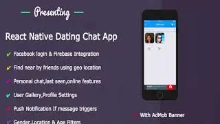 React Native Dating App | Codecanyon Scripts and Snippets