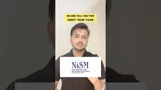 NO ONE TELL&rsquo;S YOU THIS ABOUT NISM EXAM!