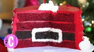 Santa&rsquo;s Belt Surprise Inside Cake | Cosmopolitan