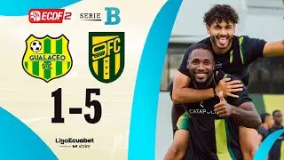 RESUMEN COMPLETO: GUALACEO 1-5 9 DE OCTUBRE | LIGA ECUABET SERIE B - FECHA 10