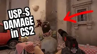 Close Range Headshot with USP-S in CS2 - USP-S Headshot Damage in Counter-Strike 2