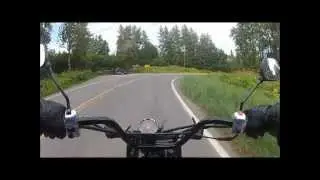 Alaska Honda Ruckus Scooter Ride GoPro 2 HD