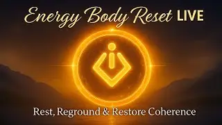 Energy Body Reset Live | Rest Into Coherence