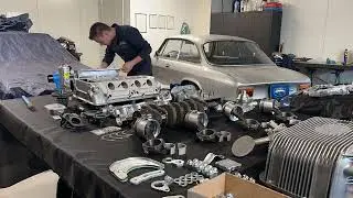 Alfa Romeo Nord engine build Alfetta GTV 2.0 liter
