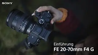 Sony pr&auml;sentiert: das FE 20&ndash;70 mm F4 G-Objektiv