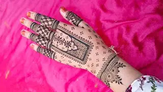 Latest Trendy Design 🤩 | Mehandi Design 🌿🌸 | Back Hand Mehndi | Simple Mehndi | Henna Art | Henna