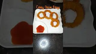 Let's make *Crispy Onion Rings* at home🔥🔥 #shorts #viral #eveningsnacks #food #cooking