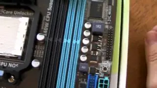 ASUS M4A88T-M/USB3 AMD AM3 Motherboard Unboxing