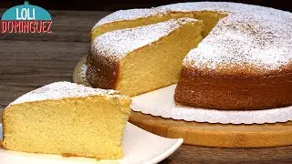 BIZCOCHO DE LECHE CALIENTE, QUEDA UNA MIGA TIERNA, JUGOSA Y CON UN SABOR DELICIOSO - Loli Domínguez