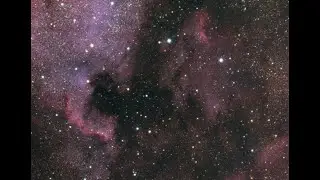 North America / Pelican Nebula example using the quick edit workflow