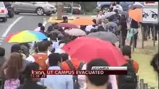 UT students react to evacuation