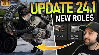PUBG Update 24.1 Patch Notes - New Roles, Features on ALL Maps, Tactical Gear Rework & Tire Fixing