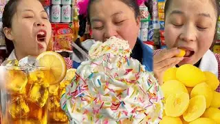 Video đồ ăn vặt Trung Quốc trên Tik Tok丨Những món ăn vặt mà hồi nhỏ mẹ không cho ănEP490