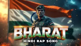 BHARAT 🇮🇳 | Powerful Hindi Rap Song | Indian Army Motivation