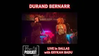 Durand Bernarr #artist #rnb #singer #industry #live #erykahbadu  #durandbernarr #concert