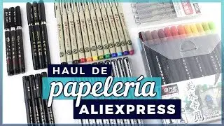 ✧ Haul de papelería Aliexpress ✏️ Material para lettering y caligrafía. ✧