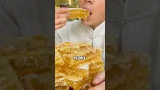 Have you ever seen how pure honey is harvested from a beehive? #shorts