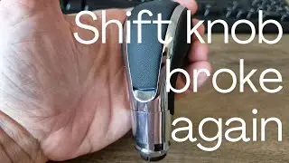 Replacing my Opel Insignia gear shift knob... for the second time