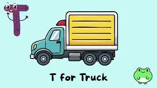 Letter T Phonics for Kids 🐸 | Learn Alphabet T | GoGoFreggo ABC