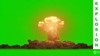 💣 Bomb Green Screen | Green Screen Explosion | Green Screen Background (No Copyright)