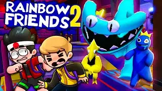 SOBREVIVIMOS A LOS NUEVOS PERSONAJES DE LOS RAINBOW FRIENDS CHAPTER 2 en ROBLOX - Oddy 🍿