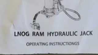 Engine hoist upgrade with Amazon parts