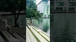 Calm & Peaceful Small Lake at Syopz Mall, Subang Jaya 🦆🇲🇾 #travel #lifeisbutadream #malaysia