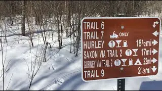 We Go Snowmobiling With Group in Northern Wisconsin Feb 28 29, 2020