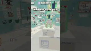 Medieval Event Prize is so awesome!! 🙏😁 #recroom #vr #shorts #viral #fun @KaiiRR #contest