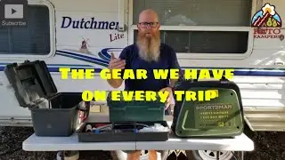 Our Camping Gear. Travel trailer walk around. Show and tell of our camping gear and equipment.