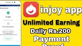 Injoy app earn CASH by watching videos and play games